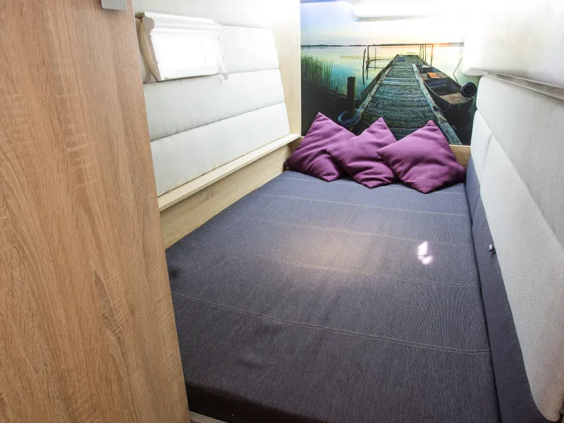 Cabin on Oceanis 461/3/3 Premium, a Delphia Yachts Nautika 1300 motor yacht at Wilkasy, Poland