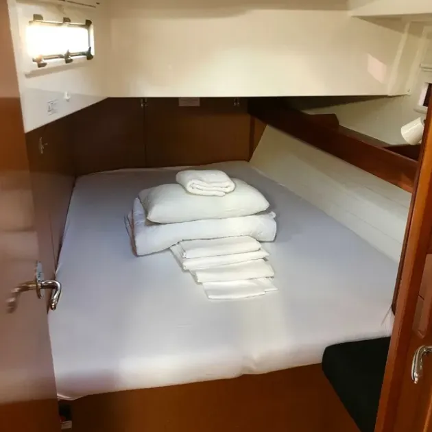 Midas, a Bavaria Cruiser 45 sailboat at Municipal Unit of Lefkada, Greece
