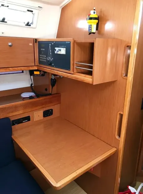Midas, a Bavaria Cruiser 45 sailboat at Municipal Unit of Lefkada, Greece