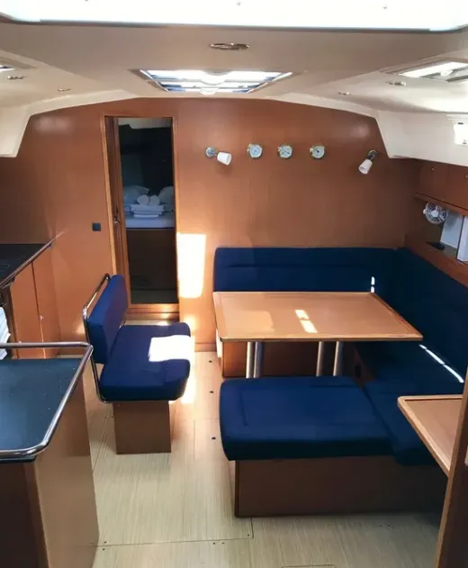 Midas, a Bavaria Cruiser 45 sailboat at Municipal Unit of Lefkada, Greece