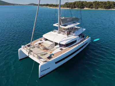 Exterior view of Angelina, a Bali 5.8 - 5 + 2 cab. catamaran at Trogir, Croatia