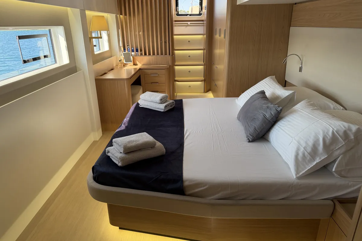 Angelina, a Bali 5.8 - 5 + 2 cab. catamaran at Trogir, Croatia