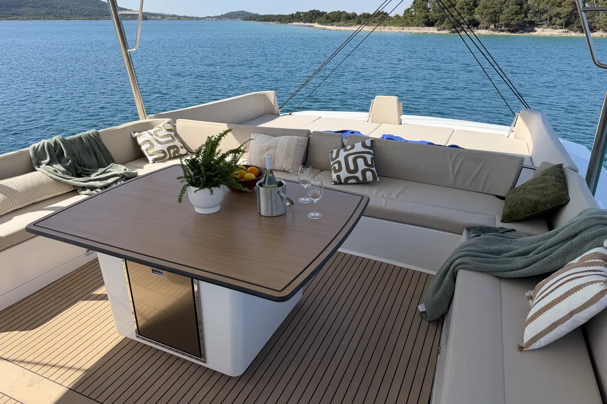 Angelina, a Bali 5.8 - 5 + 2 cab. catamaran at Trogir, Croatia