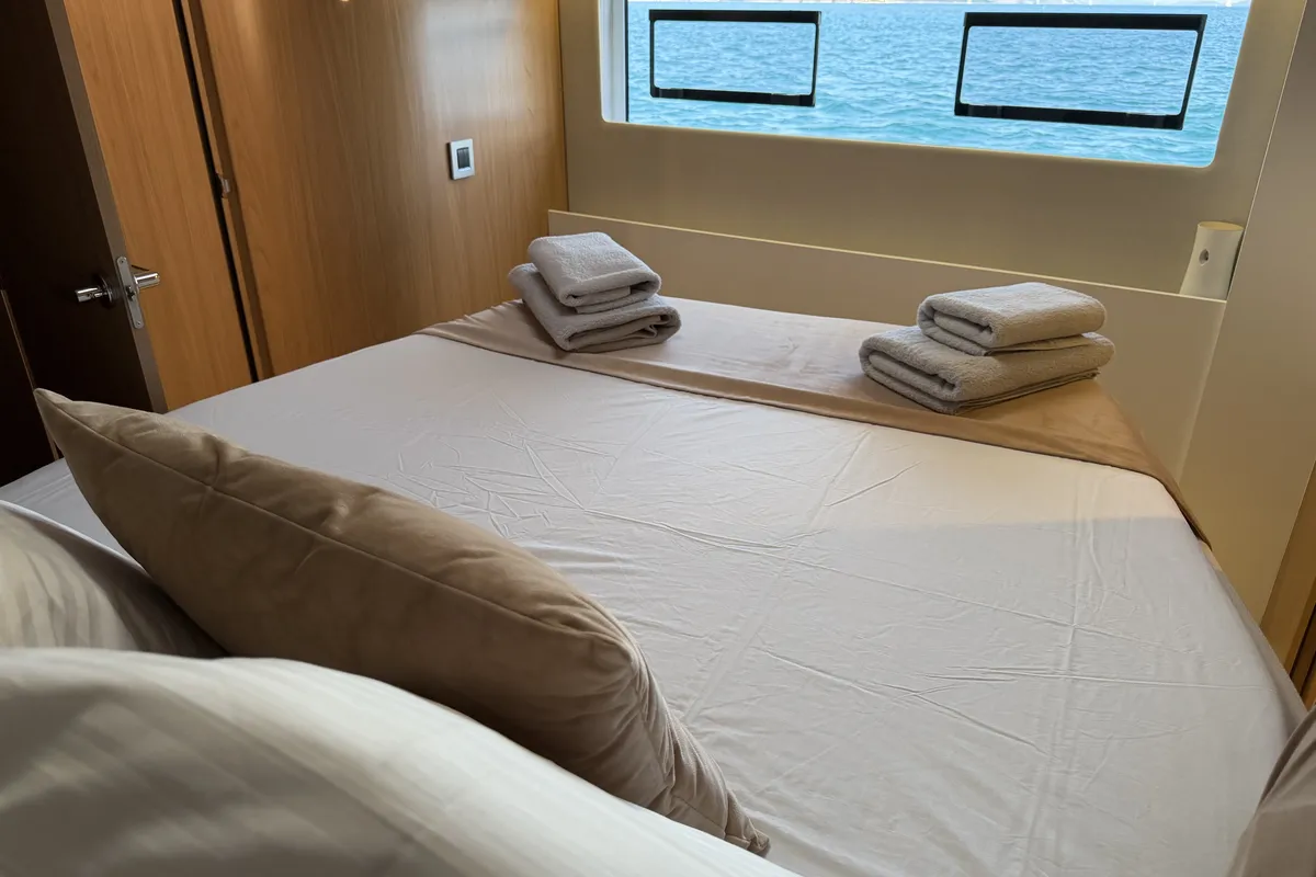 Angelina, a Bali 5.8 - 5 + 2 cab. catamaran at Trogir, Croatia