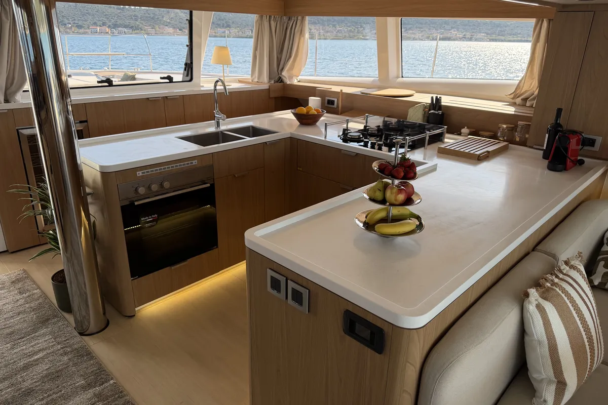 Angelina, a Bali 5.8 - 5 + 2 cab. catamaran at Trogir, Croatia