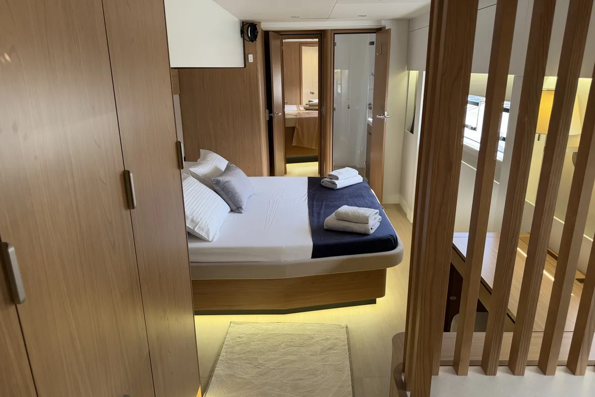 Angelina, a Bali 5.8 - 5 + 2 cab. catamaran at Trogir, Croatia