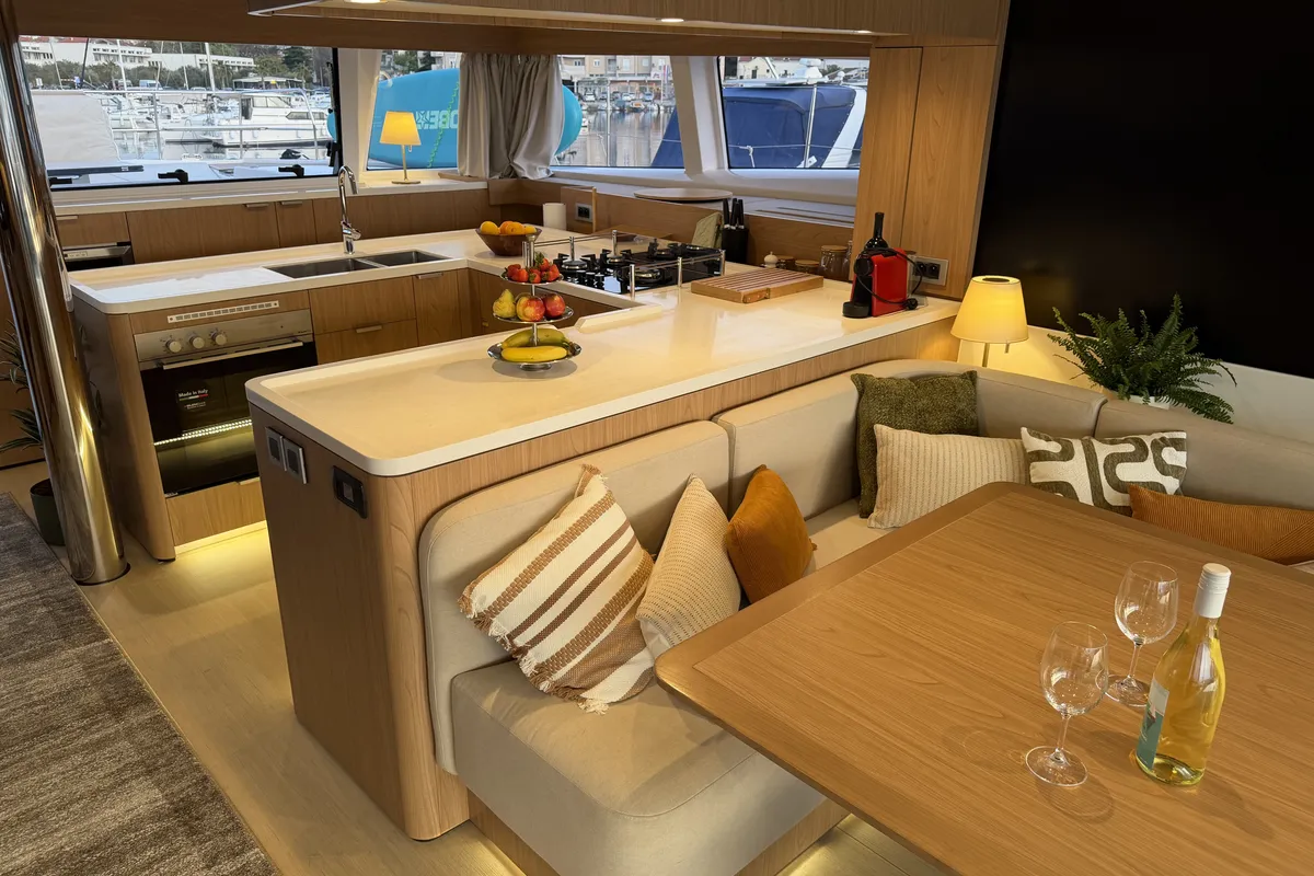 Angelina, a Bali 5.8 - 5 + 2 cab. catamaran at Trogir, Croatia