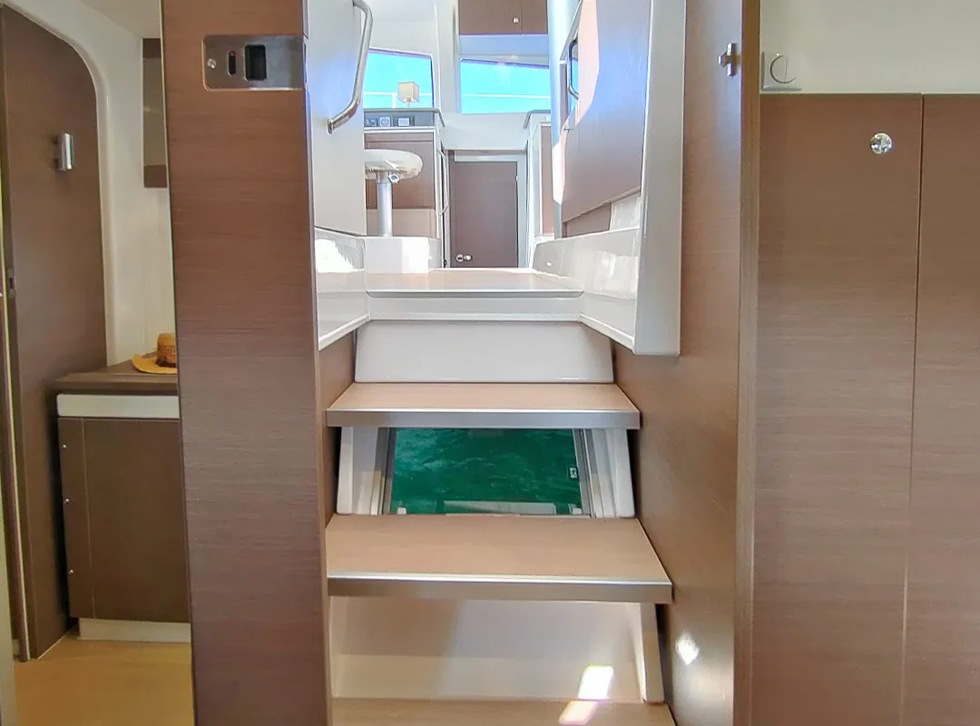 Poseidon, a Bali 4.1 catamaran at Grimaud, France