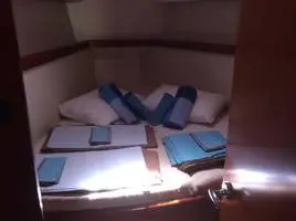 Cabin on Alpha , a Beneteau Oceanis 46 sailboat at Municipal Unit of Lefkada, Greece