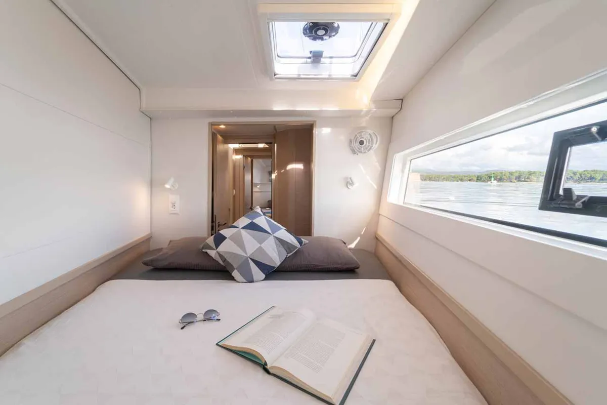Cabin on Mamma Mia, a Lagoon 40 catamaran at Grad Šibenik, Croatia