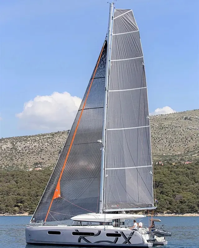 Faros, a Excess 15 catamaran at Seget Donji, Croatia