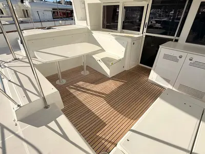 Cabin on Miriam, a Lagoon 450 F catamaran at Primošten, Croatia