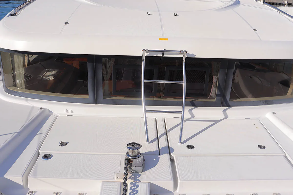 Kylana, a Lagoon 40 catamaran at Road Town, British Virgin Islands