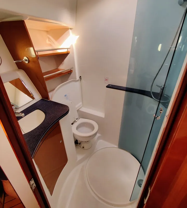 Head on Ardea, a Beneteau Antares 13,80 motor yacht at Općina Sukošan, Croatia