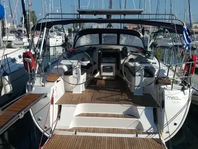 Medusa, a Bavaria Cruiser 45 sailboat at Municipal Unit of Lefkada, Greece