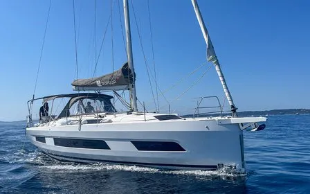 Exterior view of Key West, a Dufour 41 sailboat at Hyères, France
