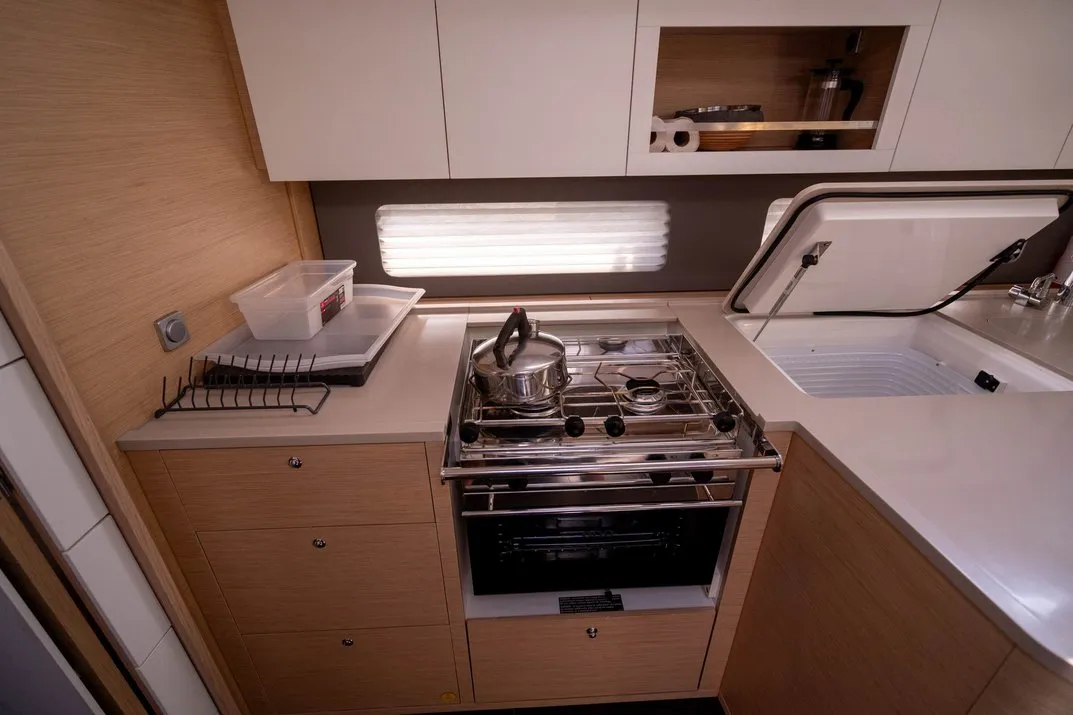 Galley of Key West, a Dufour 41 sailboat at Hyères, France