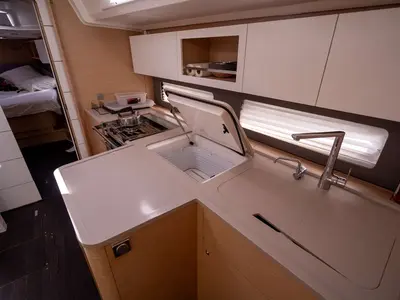 Galley of Key West, a Dufour 41 sailboat at Hyères, France