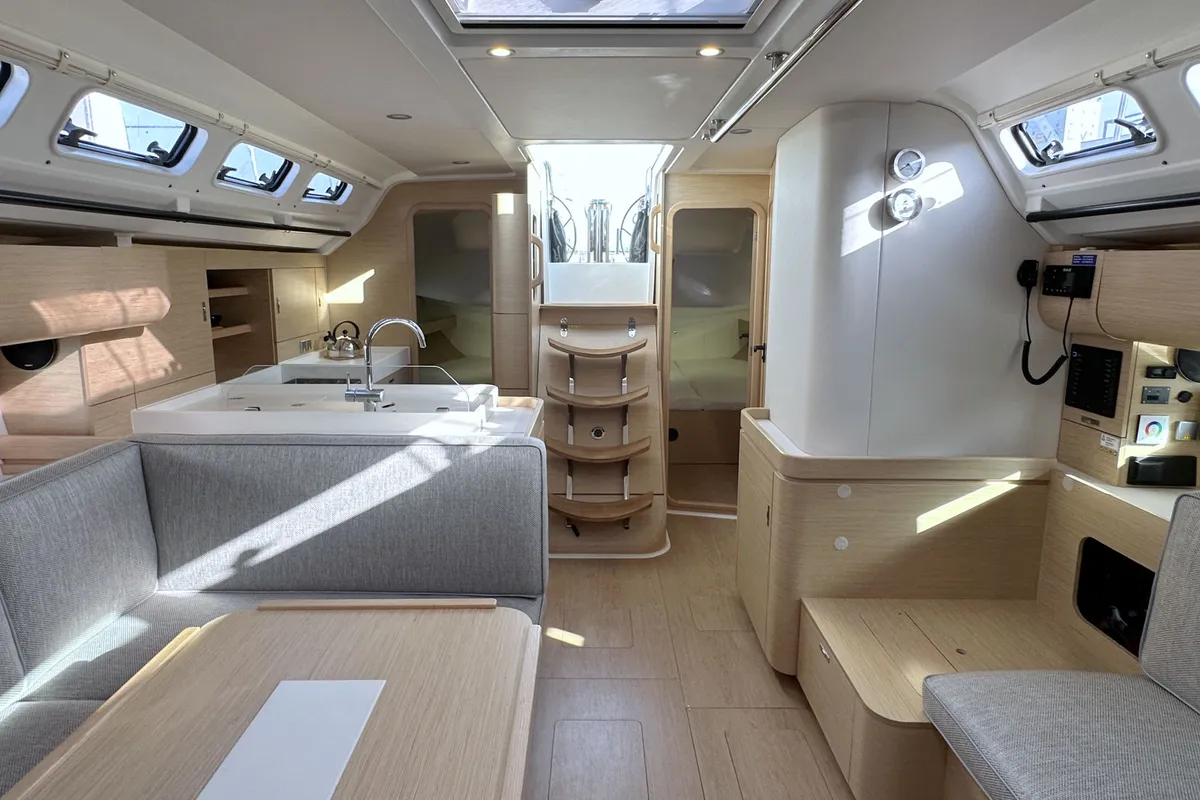 Salon of Hugo, a Dehler 46 SQ sailboat at Grad Pula, Croatia