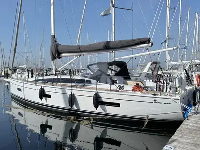 Salon of Hugo, a Dehler 46 SQ sailboat at Grad Pula, Croatia