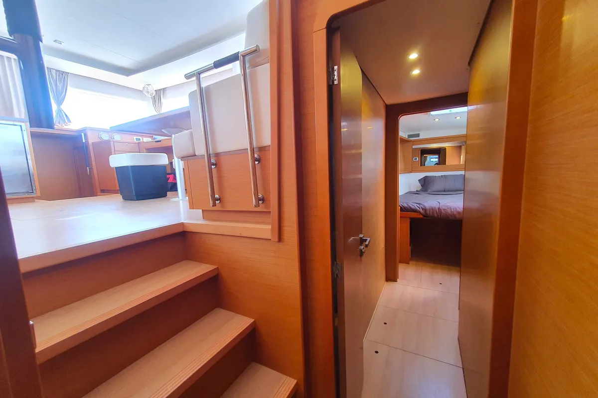 ArMarg, a Lagoon 450 Fly catamaran at Baan Salak Phet, Thailand