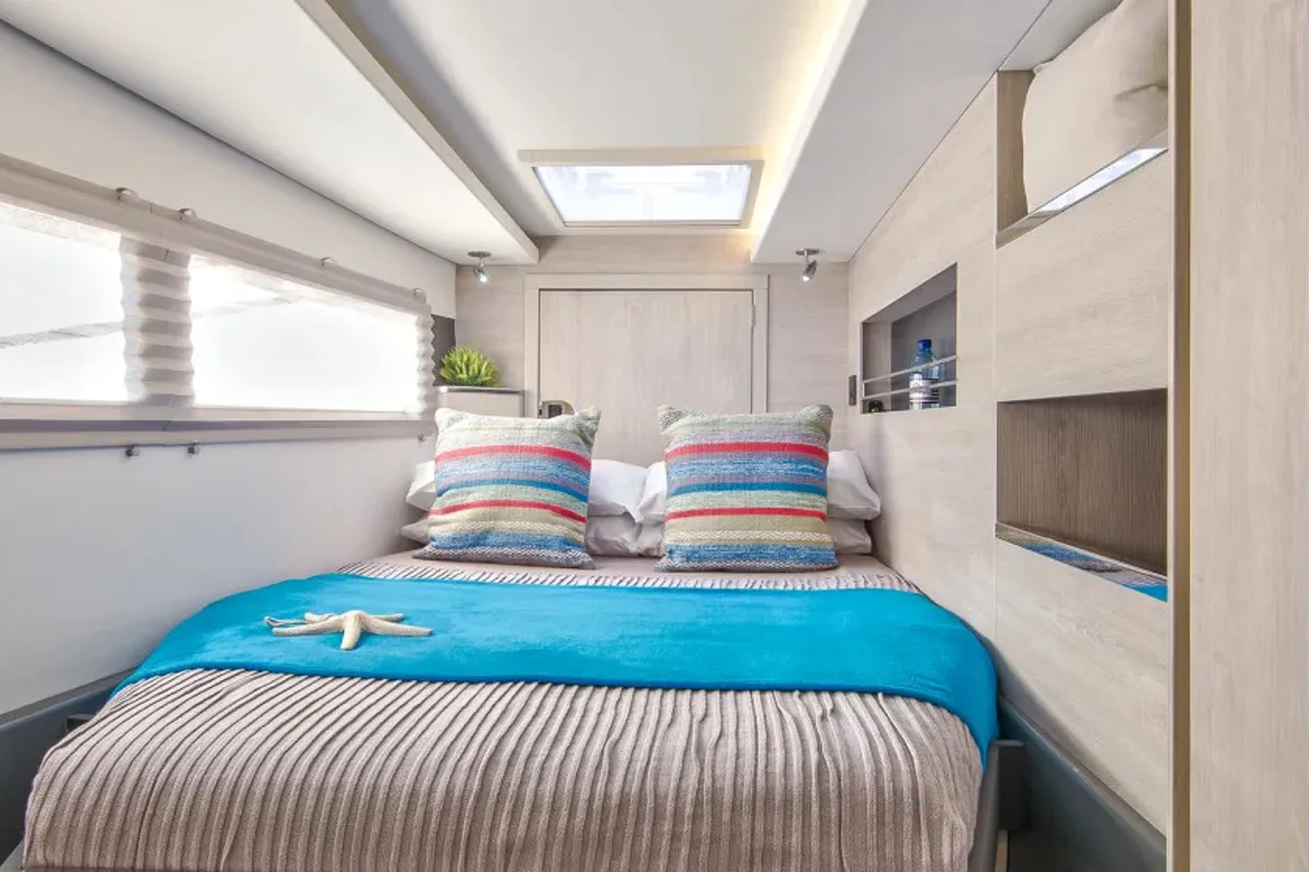 Cabin on Moorings 4500L/10 Exclusive, a Leopard 45 catamaran at Grand Anse, Grenada