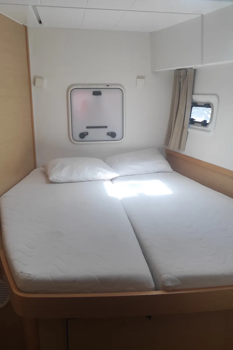 Cabin on LA MAR, a Lagoon 42 catamaran at Municipal Unit of Lefkada, Greece