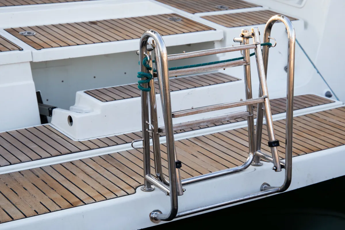 AEOLIS, a Beneteau Oceanis 48 sailboat at Athens, Greece