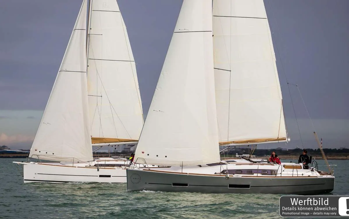 Freedom, a Dufour 382 GL sailboat at Barth, Germany