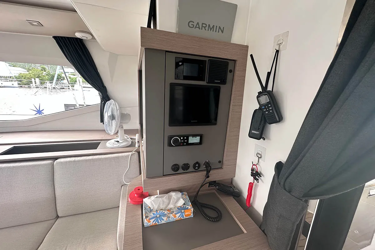 Endless Summer, a Fountaine Pajot Aura 51 catamaran at Road Town, British Virgin Islands