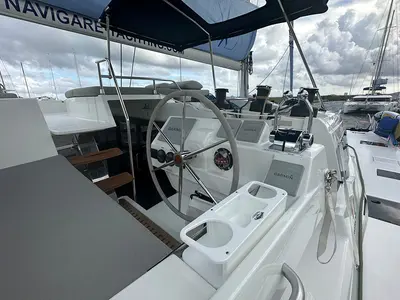 Endless Summer, a Fountaine Pajot Aura 51 catamaran at Road Town, British Virgin Islands