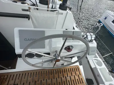 Endless Summer, a Fountaine Pajot Aura 51 catamaran at Road Town, British Virgin Islands