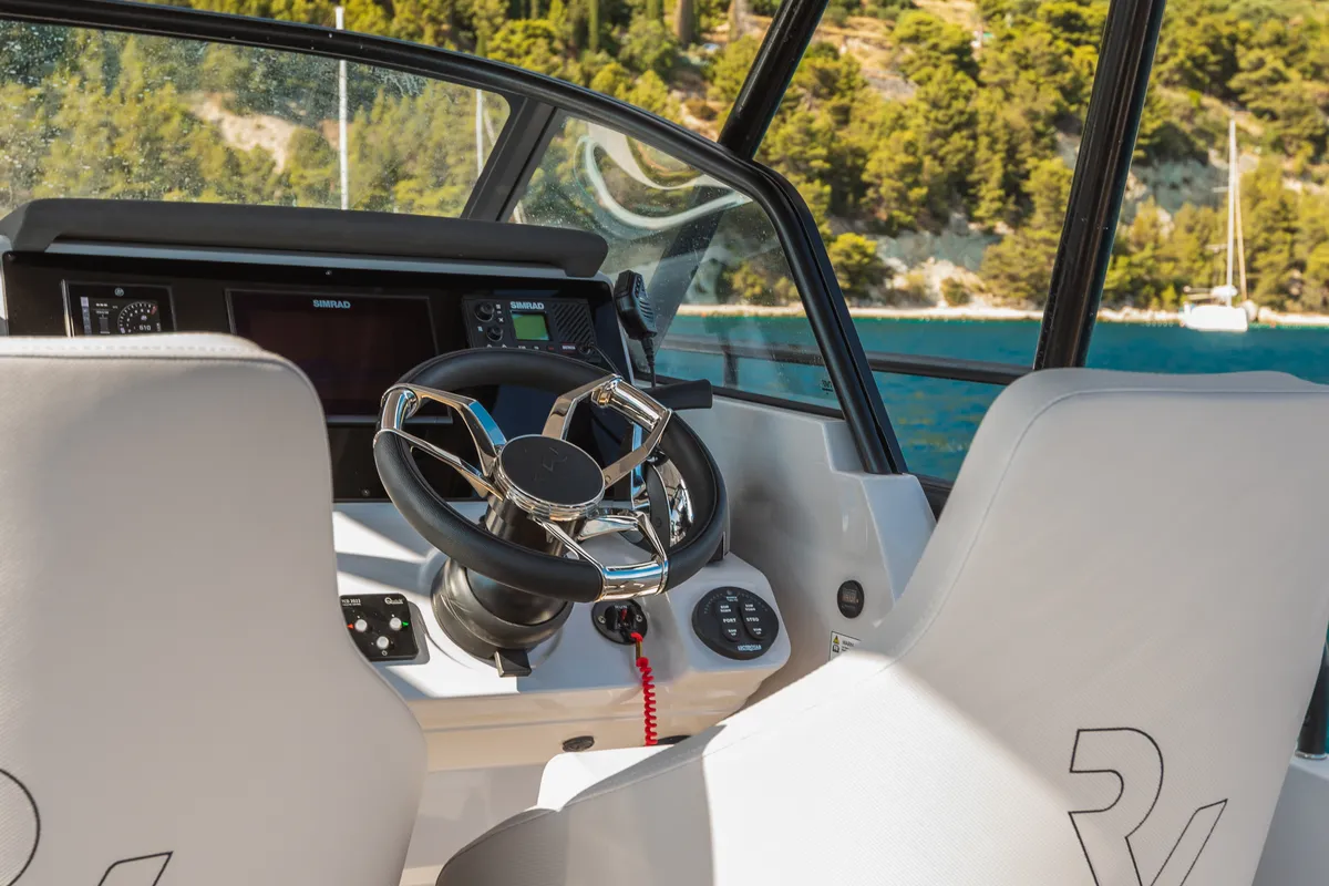 Cabin on 22, a Gulet Ryck 280 motorboat at Grad Trogir, Croatia