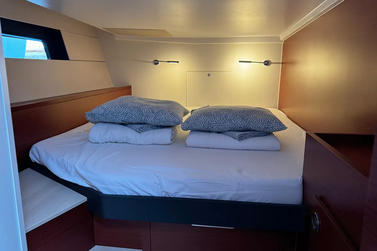 Cabin on Venus, a Hanse 460 sailboat at Grad Biograd na Moru, Croatia