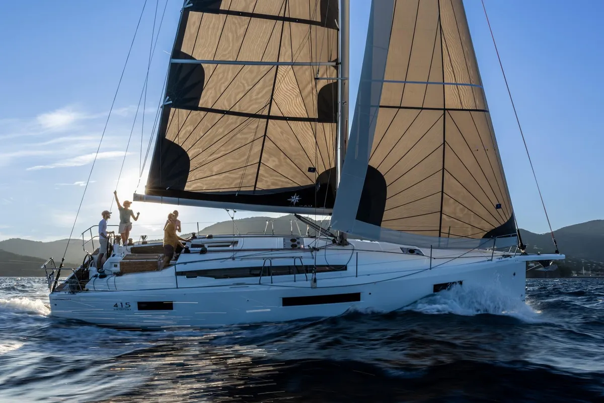 Thalassa Nova, a Jeanneau Sun Odyssey 415 sailboat at Split, Croatia