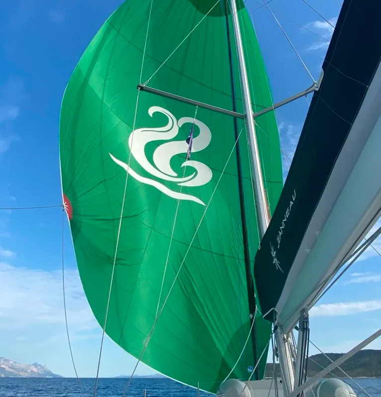 Thalassa Nova, a Jeanneau Sun Odyssey 415 sailboat at Split, Croatia