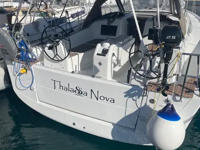 Thalassa Nova, a Jeanneau Sun Odyssey 415 sailboat at Split, Croatia