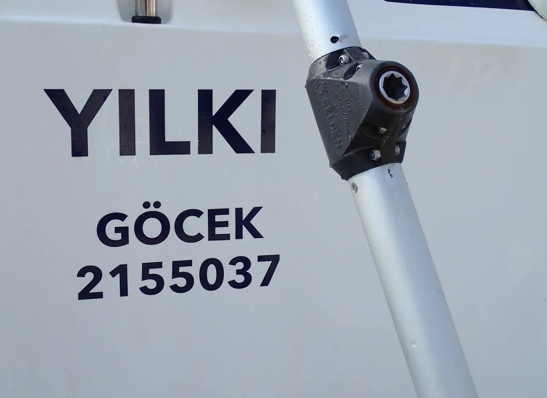 Yilki, a Bavaria 43 Cruiser sailboat at Fethiye, Turkey