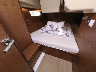 Cabin on Dalmatinka, a Beneteau Oceanis 41.1 sailboat at Grad Biograd na Moru, Croatia