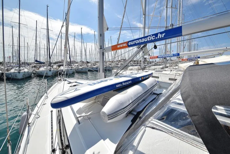 Dalmatinka, a Beneteau Oceanis 41.1 sailboat at Grad Biograd na Moru, Croatia
