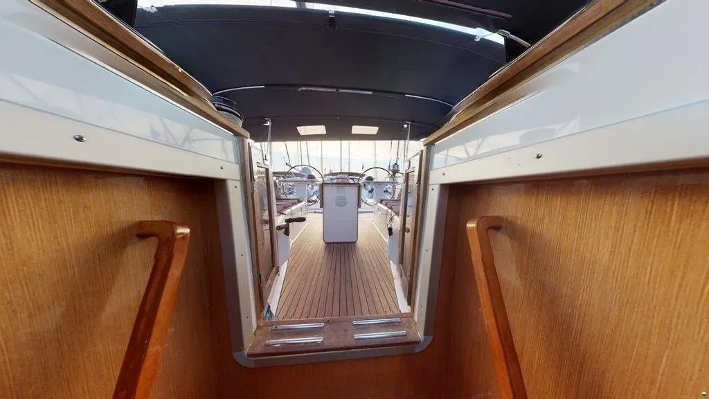 Star Isabella , a Bavaria Cruiser 50 sailboat at Punat, Croatia