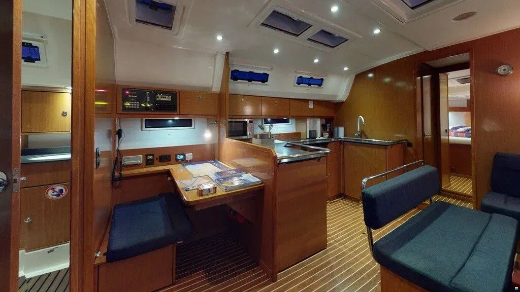 Star Isabella , a Bavaria Cruiser 50 sailboat at Punat, Croatia