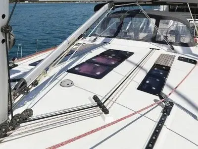 Star Isabella , a Bavaria Cruiser 50 sailboat at Punat, Croatia