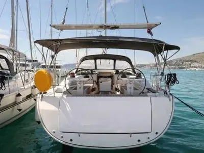 Star Isabella , a Bavaria Cruiser 50 sailboat at Punat, Croatia