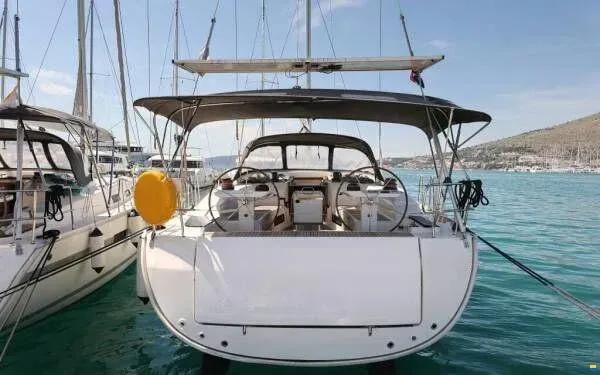 Star Isabella , a Bavaria Cruiser 50 sailboat at Punat, Croatia