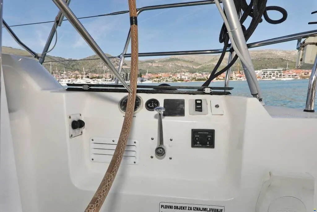 Star Isabella , a Bavaria Cruiser 50 sailboat at Punat, Croatia