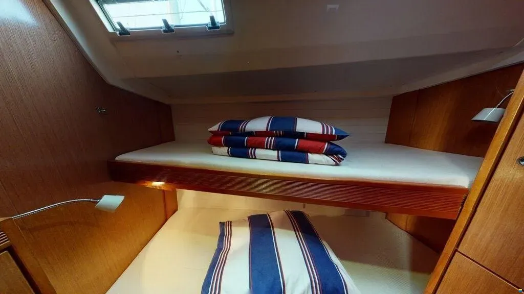 Star Isabella , a Bavaria Cruiser 50 sailboat at Punat, Croatia