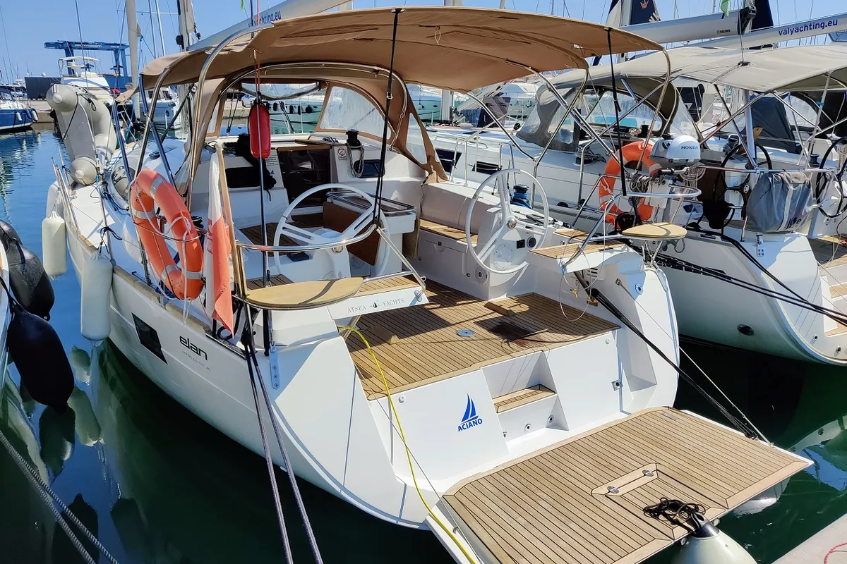 Aciano, a Elan Impression 45 sailboat at Općina Sukošan, Croatia
