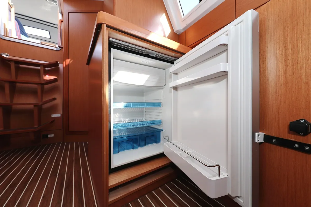 Galley of Summer Jazz, a Bavaria Cruiser 46 sailboat at Biograd na Moru, Croatia