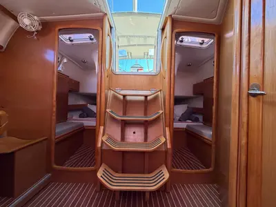 Cabin on BUNNY GIRL, a Bavaria Cruiser 40 sailboat at Municipal Unit of Ellomenos, Greece